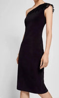 Ted Baker Jalis Black Midi Cocktail Dress 4 14 new wedding formal evening